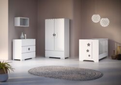 Casababy Βρεφικό Σετ Δωματίου Κρεβάτι Και Σιφονιέρα Stars