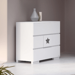 Casababy Βρεφικό Σετ Δωματίου Κρεβάτι Και Σιφονιέρα Stars - Image 2