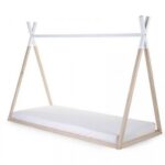 Childhome Πλαίσιο Kρεβατιού  TIPI 70*140 cm Natural-White Montessori