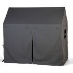 Κάλυμμα Anthracite Childhome Για TIPI Natural Πλαίσιο Kρεβατιού 70*140 cm Montessori