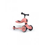 Scoot and ride - 2 σε 1 μετατρεπόμενο πατίνι με κάθισμα HighWayKick  1 peach