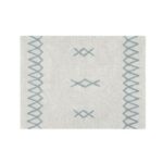 Lorena Canals Χαλί δωματίου Atlas Natural Vintage Blue 160 X 120 εκ