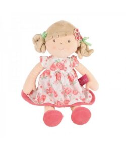 BONIKKA ΥΦΑΣΜΑΤΙΝΗ ΠΑΙΔΙΚΗ ΚΟΥΚΛΑ  SCARLET 35 CM