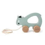 Trixie Wooden Pull Along Toy Mr. Polar Bear