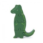 Trixie Wooden body puzzle Mr. Crocodile