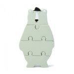 Trixie Wooden body puzzle Mr. Polar Bear