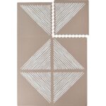 Toddlekind Παζλ Δαπέδου Πολυτελείας Sandy lines Tan