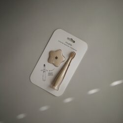Mushie Εκπαιδευτική Οδοντόβουρτσα Σιλικόνης Λουλούδι Blush - Image 9