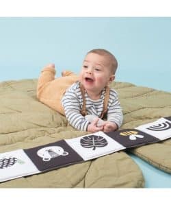 Taf Toys Βιβλίο Δραστηριοτήτων Savannah Black & White από Ύφασμα για Νεογέννητα - Image 6