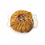 Play&Go - Στρώμα Παιχνιδιού  Τσάντα 2 Σε 1 Grid mustard