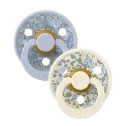 Bibs Πιπίλες Liberty 2Pack Eloise & Dusty Blue Mix No2