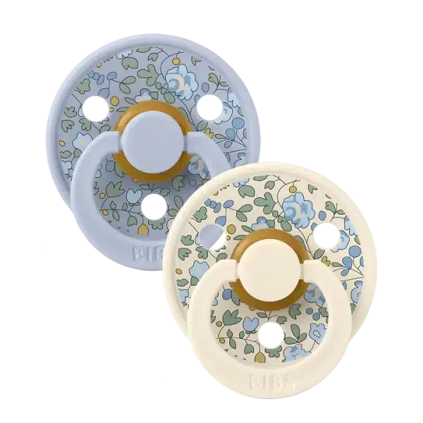 Bibs Πιπίλες Liberty 2Pack Eloise & Dusty Blue Mix No2 - Image 1
