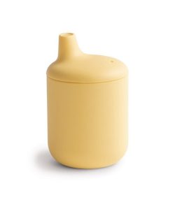 Mushie Εκπαιδευτικό Ποτήρι Σιλικόνης Daffodil