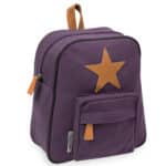 Smallstuff Σχολική Τσάντα Canvas Aubergine