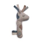 Smallstuff Κουδουνίστρα Καμηλοπάρδαλη πλεκτή μπλε