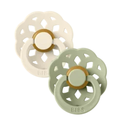 Bibs Πιπίλες Boheme 2Pack- Ivory & Sage No2