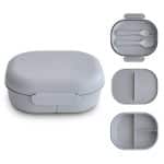 Mushie Φαγητοδοχείο Με Χωρίσματα Lunchbox – Cloud