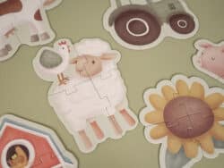 LITTLE DUTCH. Παζλ 6 σε 1 Little Farm FSC - Image 3