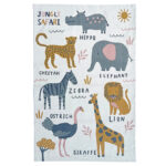 Mysunshine Χαλί  75x120- Σαφάρι