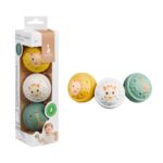 Sophie 3 Μουσικές μπαλίτσες από 100% φυσικό καουτσούκ