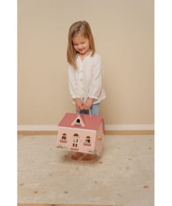 Little Dutch Φορητό ξύλινο κουκλόσπιτο FSC - Image 7