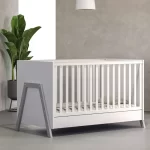 Casababy Βρεφικό Κρεβάτι Grey Oslo