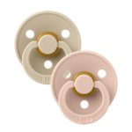 Bibs Πιπίλες Colour 2Pack-  Vanilla & Blush No1