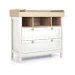 Mamas & Papas Σιφονιέρα Harwell White-Natural