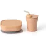 Miniware Σετ φαγητού Δοχείο-Ποτηράκι Πορτοκαλί