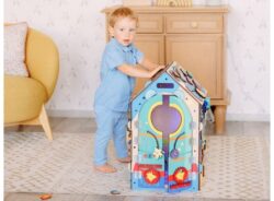 EliNeli Space Montessori Σπίτι Δραστηριοτήτων με Led - Image 4