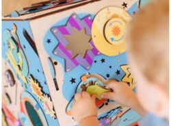 EliNeli Space Montessori Σπίτι Δραστηριοτήτων με Led - Image 10