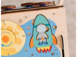 EliNeli Space Montessori Σπίτι Δραστηριοτήτων με Led - Image 11