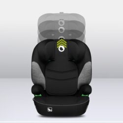 Lionelo Lars Plus i-Size Κάθισμα Αυτοκινήτου 100-150cm ή 15-36kg Sporty Black red - Image 7