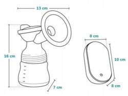 Lionelo Fidi Go Ηλεκτρικό θήλαστρο Gray Stone - Image 9