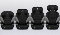 Lionelo Lars Plus i-Size Κάθισμα Αυτοκινήτου 100-150cm ή 15-36kg Sporty Black red - Image 9