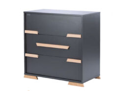 Drewex Leo Κούνια Και Συρταριέρα  Graphite - Image 6