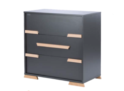 Drewex Leo Κούνια Και Συρταριέρα  Graphite - Image 5