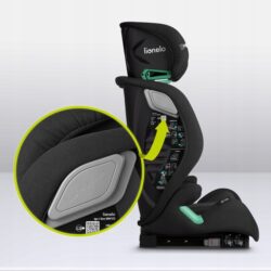 Lionelo Igo i-Size κάθισμα αυτοκινήτου 100-150 cm isofix Black - Image 3