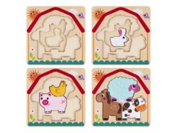 Eli Neli Montessori Farm Multilayer Puzzle Παζλ Πολλαπλών Στρώσεων - Image 2