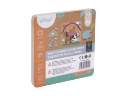 Eli Neli Montessori Farm Multilayer Puzzle Παζλ Πολλαπλών Στρώσεων - Image 5