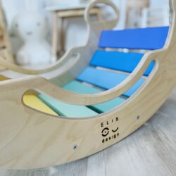 Elis Design Montessori Ξύλινη Κούνια 6 σε 1 Smile Fresh - Image 4
