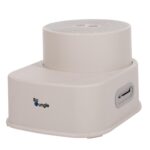 Bo Jungle Πτυσσόμενο σκαλοπάτι με δύο επίπεδα και αντιολισθητική επιφάνεια έως 150 kg Grey