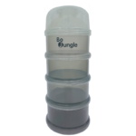 Bo Jungle Φορητός δοσομετρητής βρεφικής σκόνης γάλακτος - 4 θέσεων Grey