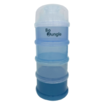 Bo Jungle Φορητός δοσομετρητής βρεφικής σκόνης γάλακτος - 4 θέσεων Blue