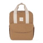 Walking Mum Τσάντα Αλλαξιέρα Backpack Poppy Cinnamon Πουά