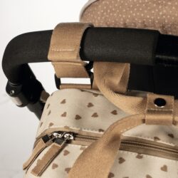 Walking Mum Τσάντα Αλλαξιέρα Backpack Poppy Cinnamon Hearts - Image 7