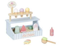 Eli Neli Montessori Ice Cream Shop Ξύλινo Παιδικό Μαγαζί Με Παγωτά - Image 4