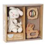 Eli Neli Montessori Rabbit Baby Set 3in1 Βρεφικό Σετ Δώρου