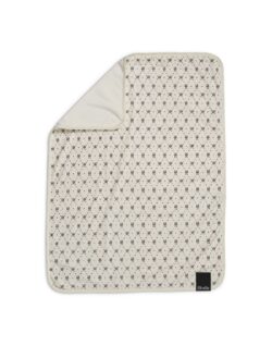 Elodie Βρεφική Κουβέρτα Pearl Velvet Monogram Print - Image 2