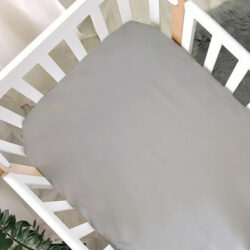 Ingvart Μεγάλο σεντόνι με λάστιχο μονόχρωμο Smart Bed / Nika Μονόχρωμο Γκρι - Image 2